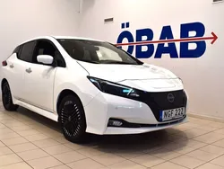 Vit Begagnad 2022 Nissan Leaf N-Connecta Halvkombi | 189 800 kr (Superpris)