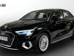 Svart Begagnad 2020 Audi A3 Sportback Advanced Halvkombi | 229 000 kr (Marknadspris)