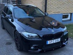 Svart Begagnad 2015 BMW 520 Comfort Edition Kombi | 138 000 kr (Marknadspris)