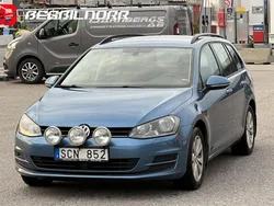 Blå Begagnad 2014 VW Golf VII Kombi | 89 500 kr (Marknadspris)