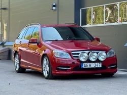 Ljusröd (röd) Begagnad 2011 Mercedes C250 Kombi | 119 900 kr (Bra pris)