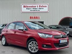 Röd Begagnad 2016 Citroën C4 Halvkombi | 79 900 kr (Marknadspris)