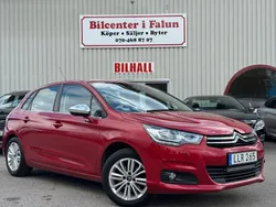 Röd Begagnad 2016 Citroën C4 Halvkombi | 79 900 kr (Marknadspris)