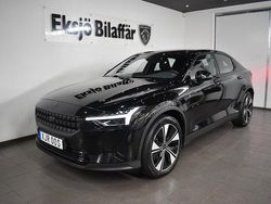 Svart Begagnad 2022 Polestar 2 Long Range Single Motor Sedan | 349 500 kr (Marknadspris)