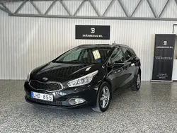 Svart Begagnad 2013 Kia Ceed Sportswagon Comfort Kombi | 84 900 kr (Marknadspris)