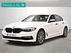 Vit Begagnad 2017 BMW 520 Sport Line Sedan | 274 900 kr (Marknadspris)
