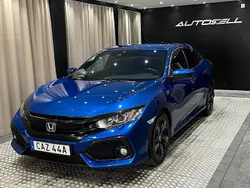 Blå Begagnad 2019 Honda Civic Elegance Halvkombi | 164 900 kr (Marknadspris)