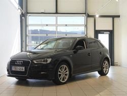 Svart Begagnad 2016 Audi A3 Halvkombi | 159 800 kr (Marknadspris)