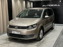 Ljusbrun Begagnad 2012 VW Touran Minibuss | 94 900 kr (Dyr)