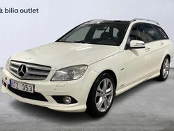Vit Begagnad 2008 Mercedes C320 Avantgarde Kombi | 73 900 kr (Lite dyr)
