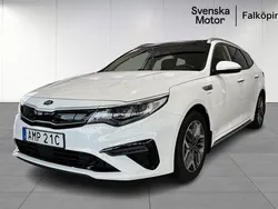 Vit Begagnad 2019 Kia Optima Hybrid Advance Sedan | 219 900 kr (Marknadspris)