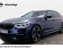 Blå Begagnad 2017 BMW 530 M Sport Kombi | 344 900 kr (Lite dyr)