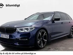 Blå Begagnad 2017 BMW 530 M Sport Kombi | 349 700 kr (Lite dyr)