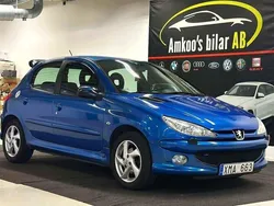 Blå Begagnad 2005 Peugeot 206 Halvkombi | 18 900 kr (Lite dyr)