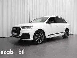 Glaciärvit metallic Begagnad 2019 Audi Q7 S-Line SUV | 549 500 kr (Dyr)