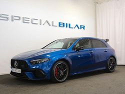 Blå Begagnad 2024 Mercedes A45 AMG AMG Halvkombi | 599 000 kr (Marknadspris)