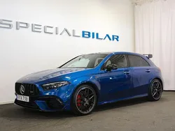 Blå Begagnad 2024 Mercedes A45 AMG AMG Halvkombi | 629 000 kr (Dyr)