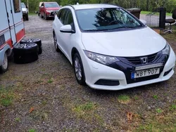 Vit Begagnad 2014 Honda Civic Comfort Kombi | 58 000 kr (Bra pris)