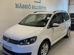 Vit Begagnad 2014 VW Touran Minibuss | 86 000 kr (Marknadspris)