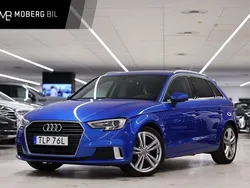Blå Begagnad 2020 Audi A3 Sportback Proline Halvkombi | 229 900 kr