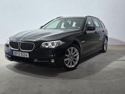 Svart Begagnad 2017 BMW 520 M Sport Kombi | 169 900 kr
