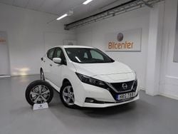Vit Begagnad 2021 Nissan Leaf 360º Halvkombi | 177 900 kr (Marknadspris)