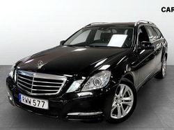 Svart Begagnad 2012 Mercedes E220 Avantgarde Kombi | 119 900 kr (Superpris)