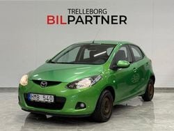Grön Begagnad 2008 Mazda 2 Halvkombi | 19 900 kr (Marknadspris)