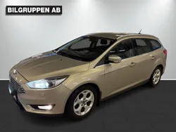 Grå Begagnad 2016 Ford Focus Titanium Kombi | 74 900 kr (Bra pris)