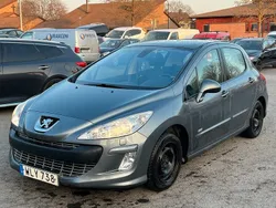Grå Begagnad 2008 Peugeot 308 Halvkombi | 34 900 kr (Bra pris)