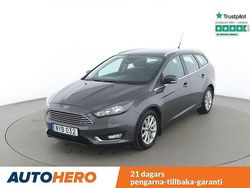 Grå Begagnad 2016 Ford Focus Titanium Kombi | 107 000 kr (Marknadspris)