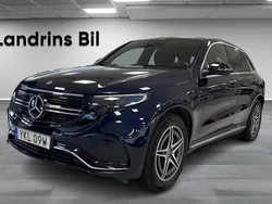 Mörkblå Begagnad 2022 Mercedes EQC400 AMG SUV | 399 000 kr (Marknadspris)
