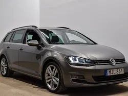 Grå Begagnad 2014 VW Golf VII R-line Kombi | 98 900 kr (Marknadspris)
