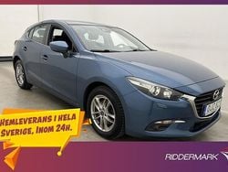 Blå Begagnad 2016 Mazda 3 Inclusive Halvkombi | 109 700 kr (Marknadspris)