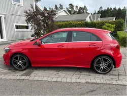 Röd Begagnad 2018 Mercedes A180 Style Halvkombi | 152 000 kr (Bra pris)