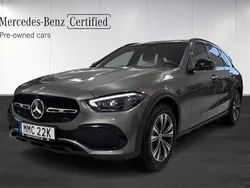 Grå (grey) Begagnad 2024 Mercedes C220 Premium Kombi | 549 000 kr (Dyr)