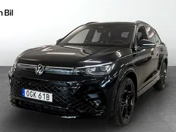 Svart Begagnad 2024 VW Tiguan R-line SUV | 499 900 kr