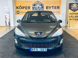 Mörkgrå Begagnad 2009 Peugeot 308 Halvkombi | 39 900 kr (Marknadspris)