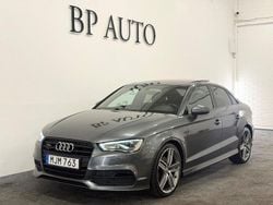 Grå Begagnad 2016 Audi A3 S-Line Sedan | 214 900 kr (Marknadspris)