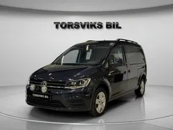 Mörkblå (blåmet) Begagnad 2016 VW Caddy Maxi Minibuss | 179 900 kr (Lite dyr)
