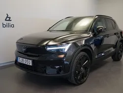 Svart Begagnad 2024 Volvo EX40 Performance SUV | 569 500 kr (Marknadspris)