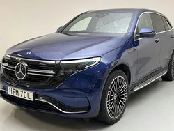 Blå Begagnad 2021 Mercedes EQC400 AMG Line Premium Plus SUV | 409 000 kr (Superpris)