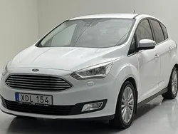 Vit Begagnad 2018 Ford C-MAX Titanium Minibuss | 99 900 kr