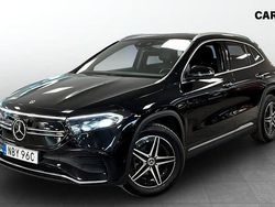 Svart Begagnad 2022 Mercedes EQA300 AMG SUV | 409 900 kr (Marknadspris)