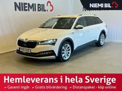 Vit Begagnad 2019 Skoda Superb Business Line Kombi | 269 900 kr (Dyr)