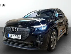 Svart Begagnad 2022 Audi Q4 Sportback e-tron S-Line SUV | 409 900 kr (Superpris)