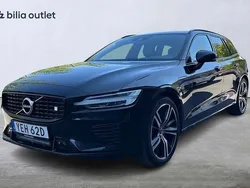 Svart Begagnad 2021 Volvo V60 R-Design Kombi | 344 900 kr (Bra pris)