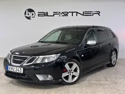 Svart Begagnad 2007 Saab 9-3 Vector Kombi | 44 900 kr (Marknadspris)