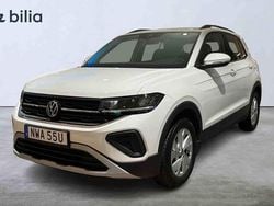 Vit (pure white) Begagnad 2024 VW T-Cross Life SUV | 239 900 kr