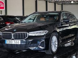 Svart Begagnad 2021 BMW 530e Luxury Line Kombi | 329 500 kr (Bra pris)